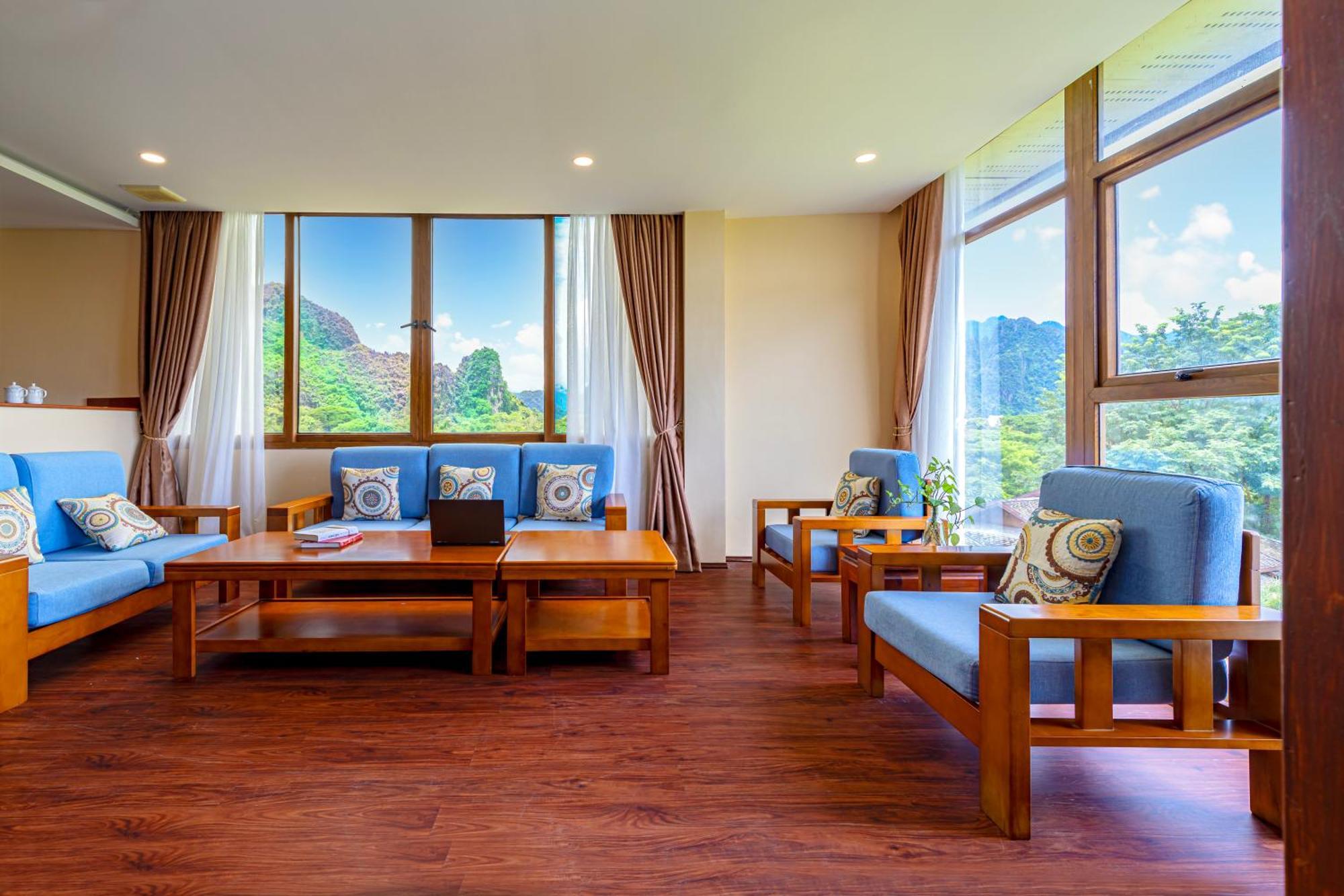 Lisha Garden Resort Hotel Vang Vieng Exteriér fotografie